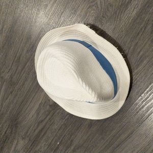 White cowboy hat